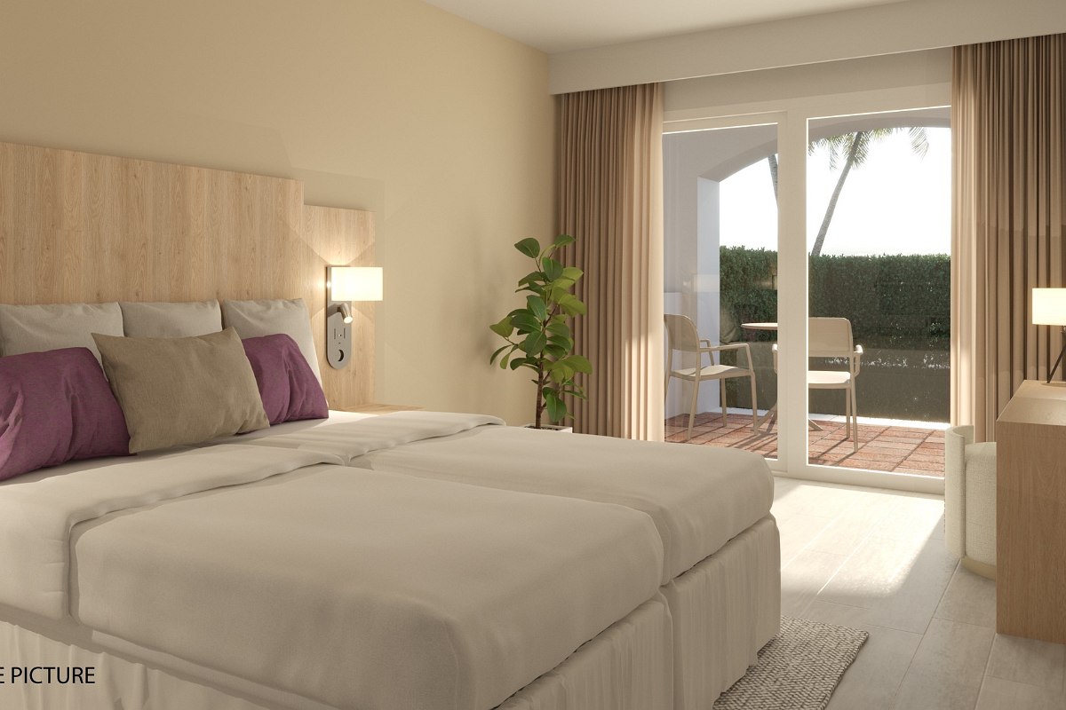 Double room at Calimera Fido Gardens