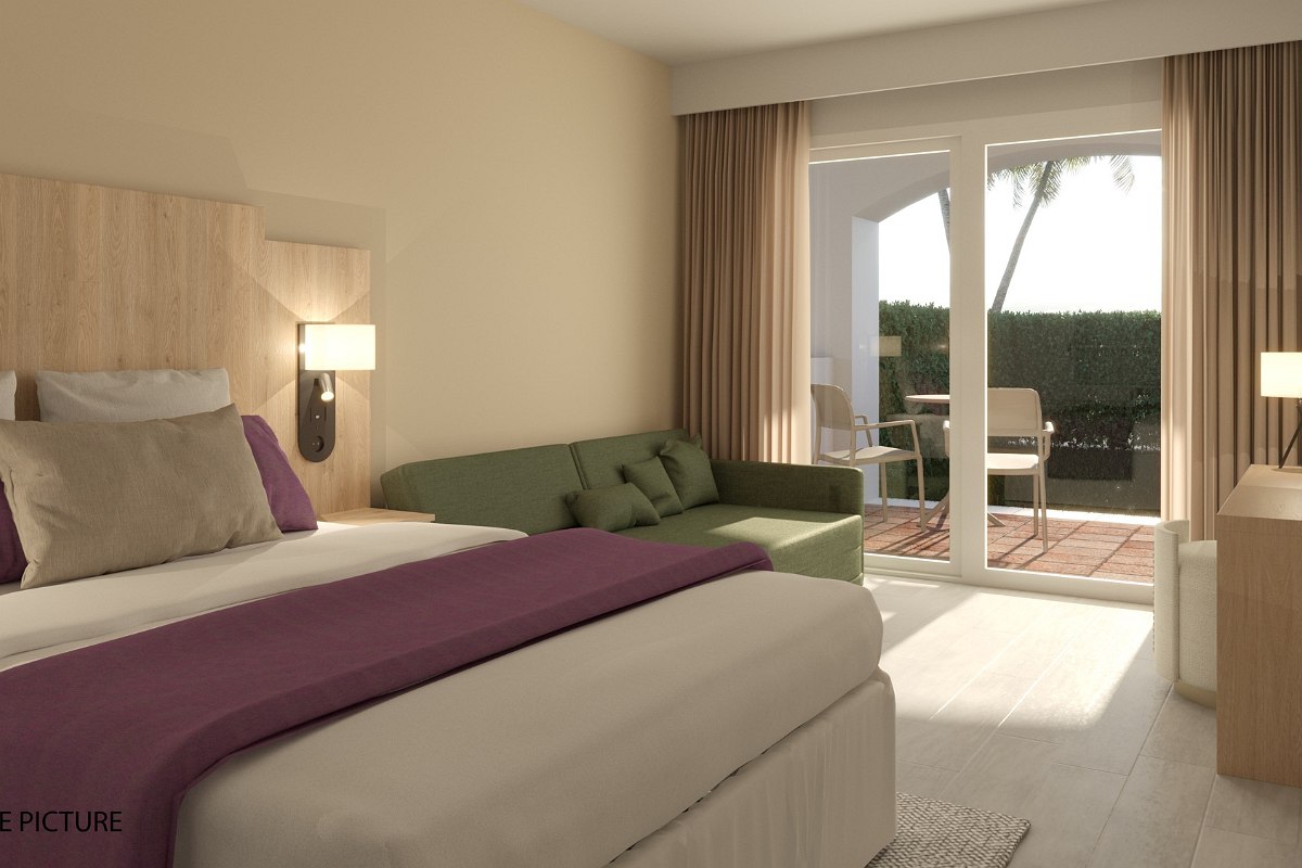 Superior double room at Calimera Fido Gardens
