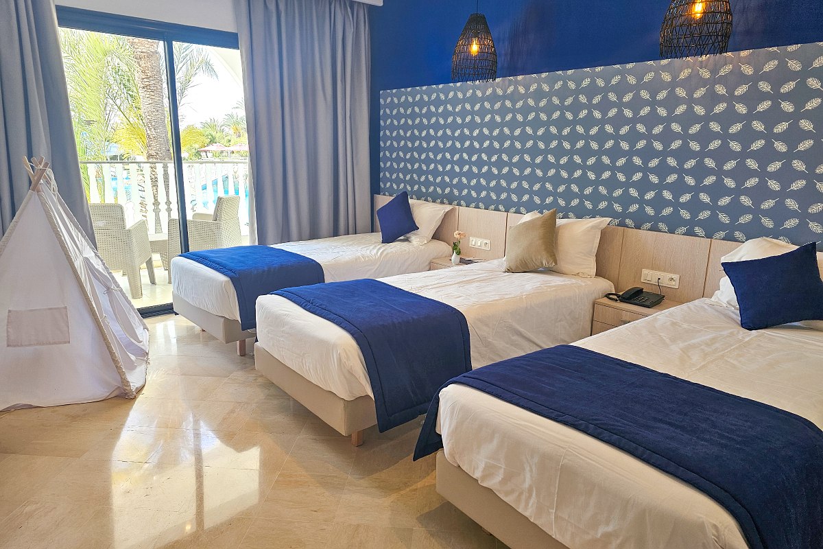 Familienzimmer im Calimera One Jockey Resort