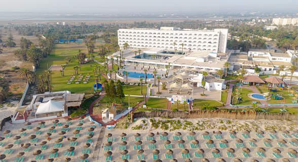 Hotel Calimera One Resort Jockey, Tunesien, Lage